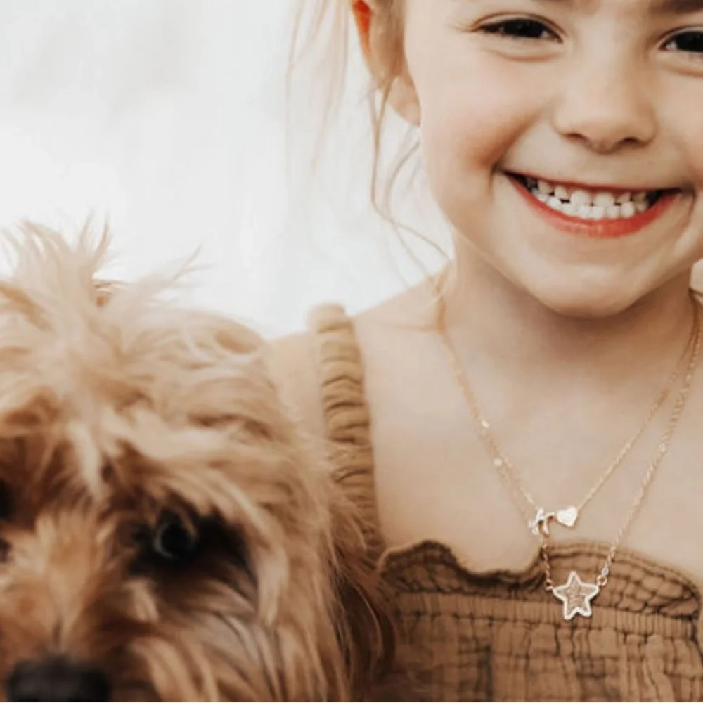 The Styled collection gold star necklace KRISTA + KOLLY HORTON: KOLLYNS PENDANT